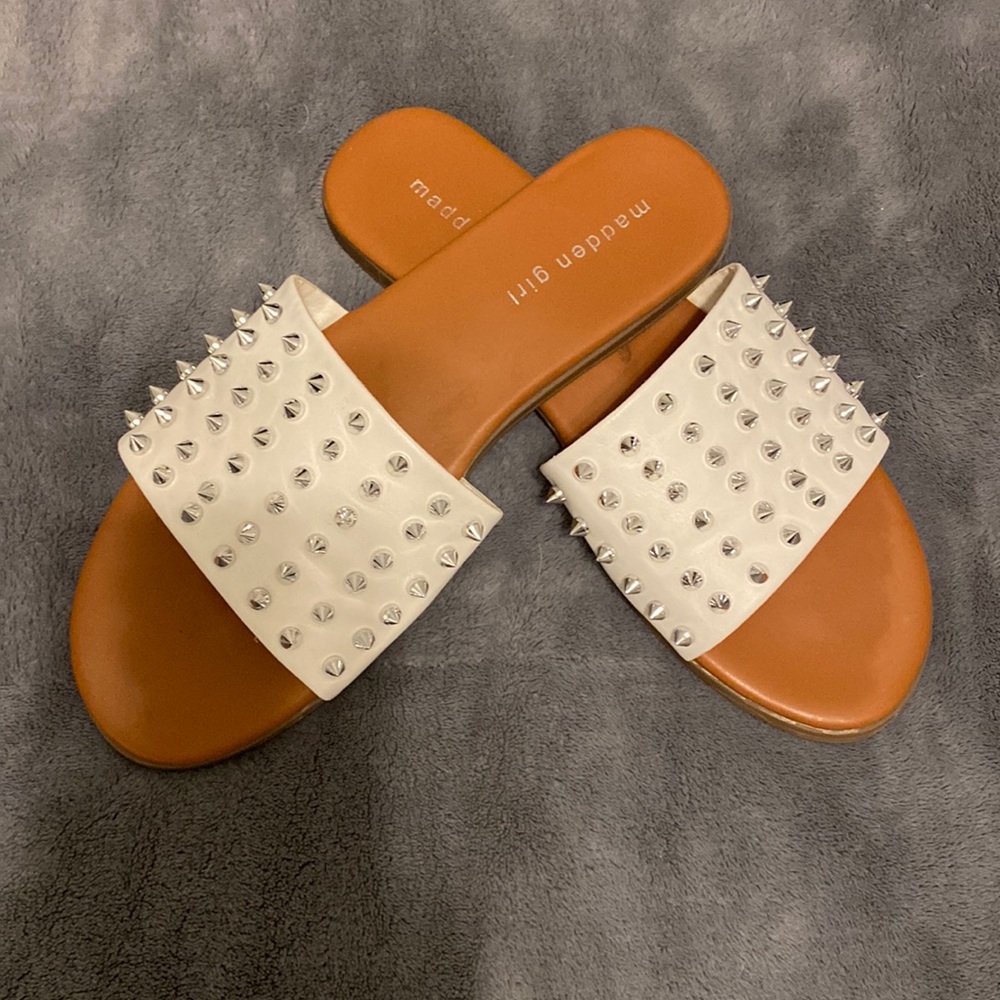 Madden Girl Slides 8.5